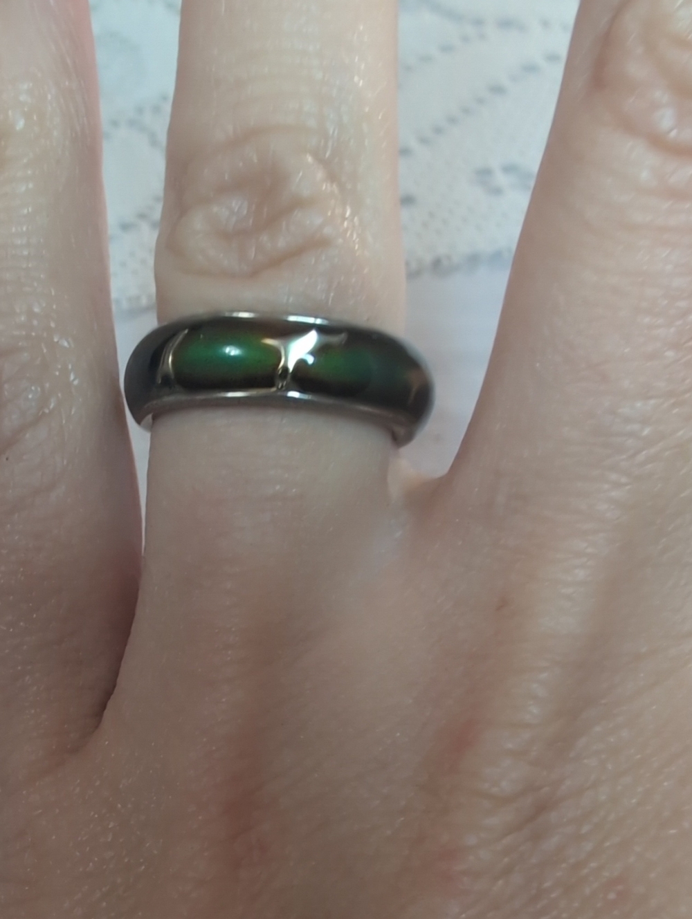 Dinosaur Mood Ring Size 7 - Picture 2 of 8
